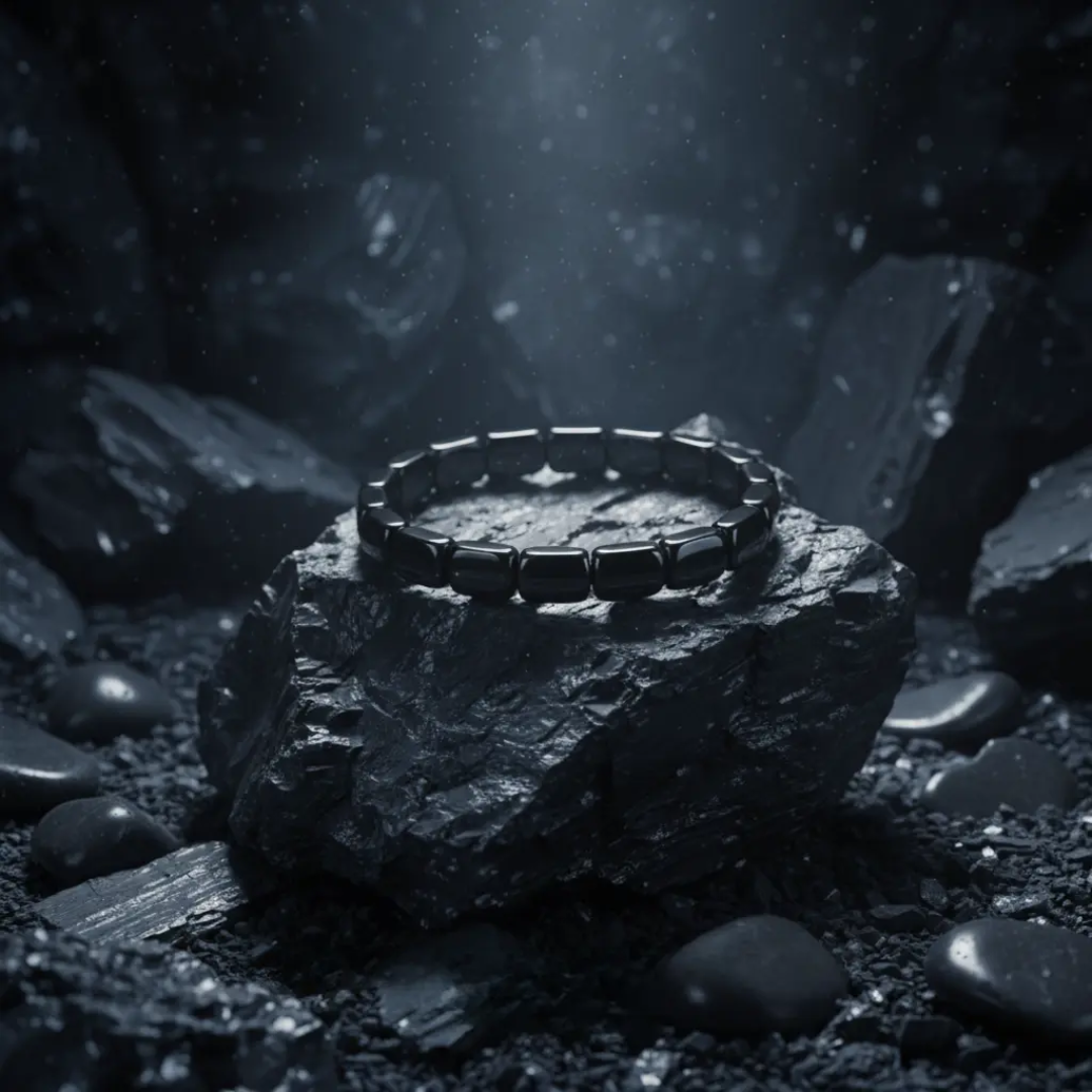 BRANSOLETKA Z HEMATYTEM - VITALEMAN